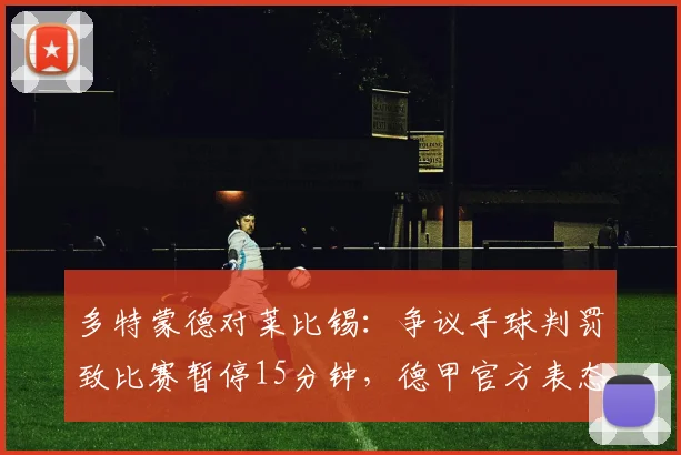 多特蒙德对莱比锡:争议手球判罚致比赛暂停15分钟,德甲官方表态将修改规则